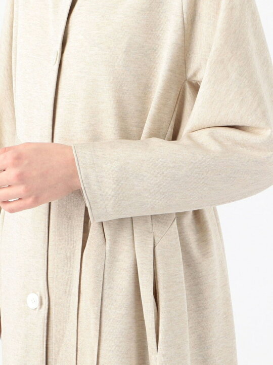 楽天市場】【SALE／40%OFF】ラメジャージー ノーカラーコート Ballsey 