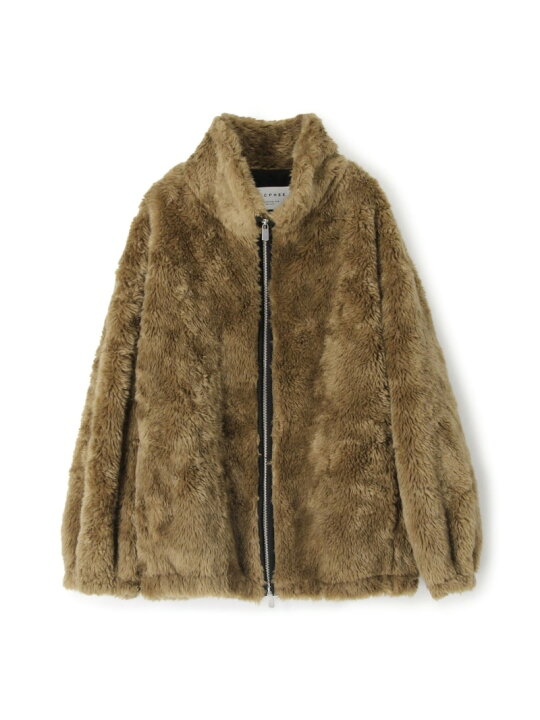 楽天市場】【SALE／40%OFF】テディーエコファー ジップアップブルゾン 