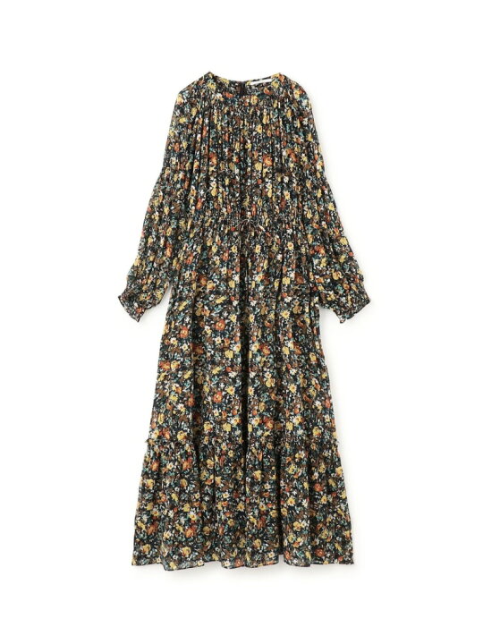 楽天市場】【SALE／40%OFF】コットンプリント シャーリングワンピース 