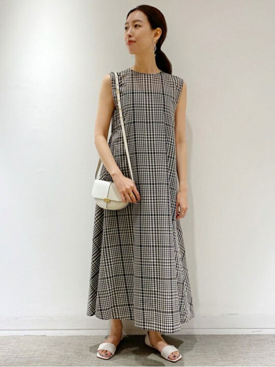 楽天市場】【SALE／40%OFF】コットンボイルプラッド バックギャザー  