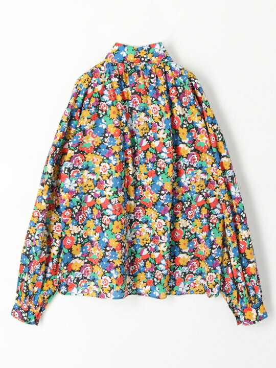 楽天市場】【SALE／40%OFF】リバティプリント ギャザーブラウス BACCA 