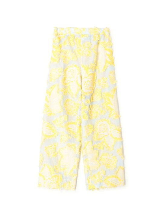 楽天市場】【SALE／40%OFF】コットンプリント ジャガードナローパンツ  