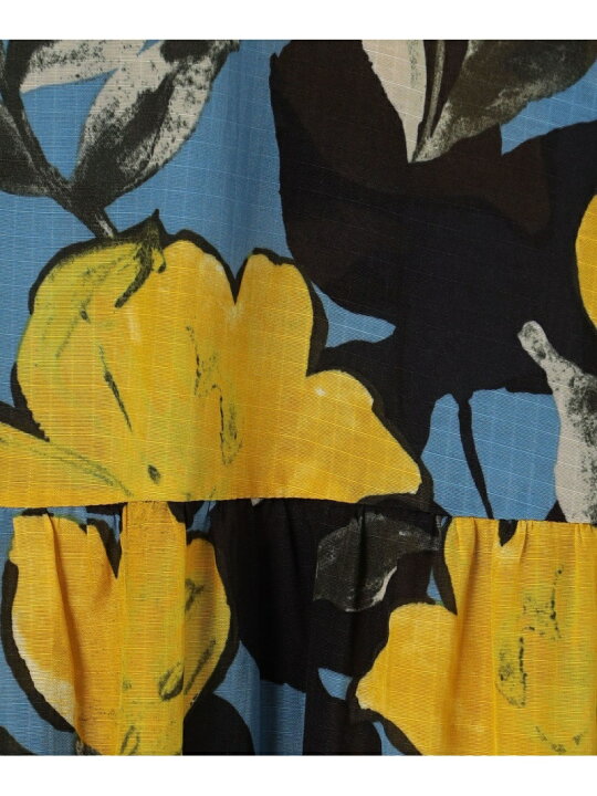 楽天市場】【SALE／40%OFF】マグノリアプリント ティアードワンピース  