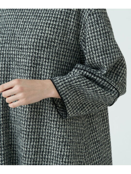 楽天市場】【SALE／30%OFF】ハウンドトゥースニット コクーン 