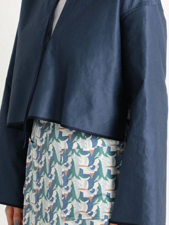 BACCA コットンモールスキンプルオーバースカートセット 