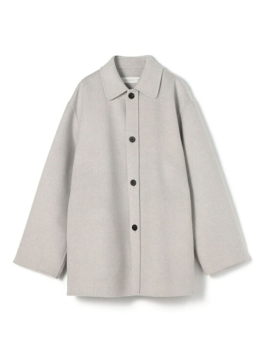 楽天市場】【SALE／30%OFF】ダブルフェイス シャツコート GALERIE VIE 