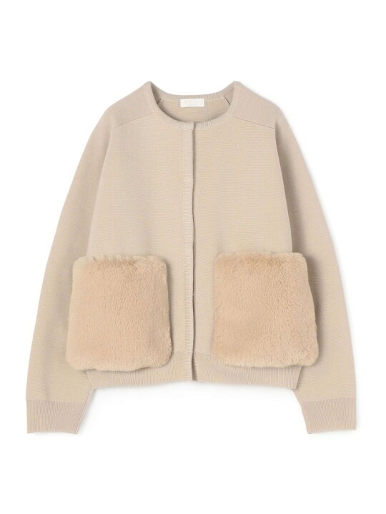 楽天市場】【SALE／40%OFF】ウールポリエステルミラノリブ ファー 