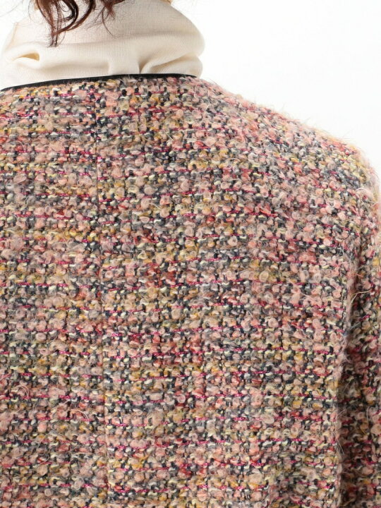 楽天市場】【SALE／30%OFF】ルミエールファンシーツイード ジップ 