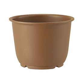 アップルウェアー 陶鉢 輪型 8号 きん茶 直径約23cm 容量約3.6L 日本製 鉢 プランター 植木鉢 プラスチック
