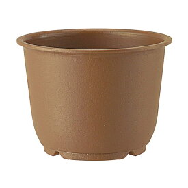 アップルウェアー 陶鉢 輪型 10号 きん茶 直径約28.8cm 容量約7.2L 日本製 鉢 プランター 植木鉢 プラスチック