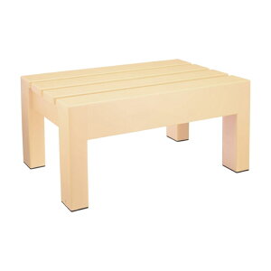 小原産業 万能台 長方形 ベージュ 約40×28cm プラスチック 踏み台 置台