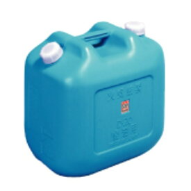 土井工業 灯油缶 20L ワイド ブルー JISマーク付 日本製 青