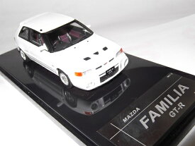 WIT'S W601 1/43 FAMILIA GT-R クリアホワイト