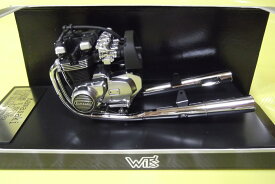 マイルストーン 1/12 WIT'S ディスプレイアイテムシリーズ Kawasaki KZ1000 Mk.2 エンジン 完成品