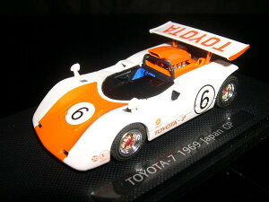 EBBRO 1/43 711 TOYOTA 7 JAPAN CAN-AM 1969 #6 White/Orange