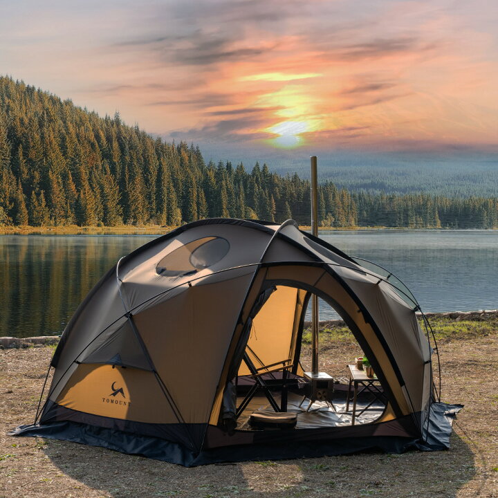 楽天市場】【TOMOUNT公式】【新作】 TOMOUNT ドームテント 20Dシリコン  