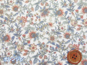 リバティー調 ロマンスガーデン フラワー・花柄 80ローン生地 ラミネート つや消し (花 リバティー 女子 フラワー 可愛い カバン 小物 バッグ ポーチ クロス ビニールコーティング 手