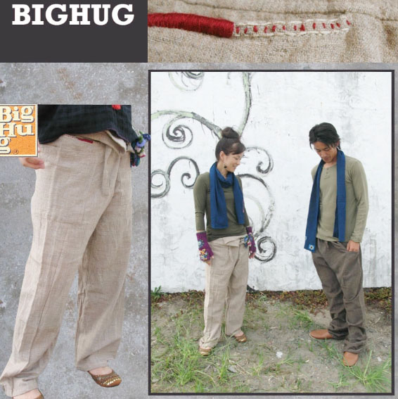 Big Hug 】アカータイパンツ！アジアン/エスニック/ファッション小物