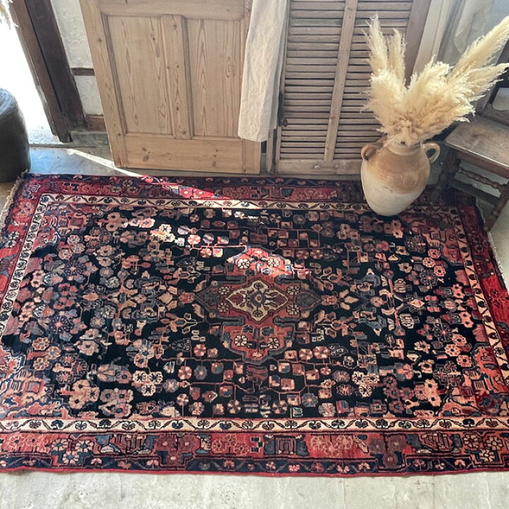 楽天市場】【Vintage Rug】ヴィンテージラグラグ ビンテージラグ 