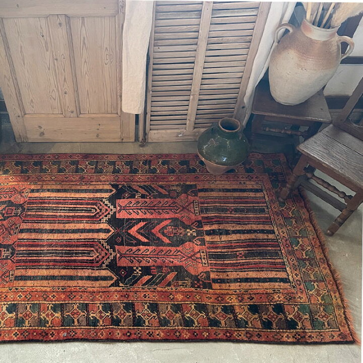 楽天市場】【Vintage Rug】ヴィンテージラグラグ ビンテージラグ 