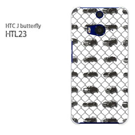 ゆうパケ送料無料【au HTC J butterfly HTL23ケース】[htl23 ケース][ケース/カバー/CASE/ケ−ス][アクセサリー/スマホケース/スマートフォン用カバー] [シンプル・車（白）/htl23-pc-ne210]