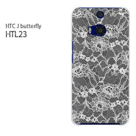 ゆうパケ送料無料【au HTC J butterfly HTL23ケース】[htl23 ケース][ケース/カバー/CASE/ケ−ス][アクセサリー/スマホケース/スマートフォン用カバー][レース(黒)/htl23-pc-new1908]