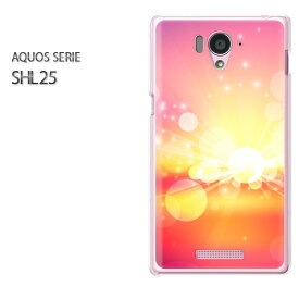 ゆうパケ送料無料【au AQUOS SERIE SHL25ケース】[shl25 ケース][ケース/カバー/CASE/ケ−ス][アクセサリー/スマホケース/スマートフォン用カバー][シンプル・キラキラ(赤)/shl25-pc-new1471]