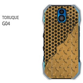 ゆうパケ送料無料 TORQUE G04au トルク g04アクセサリー スマホケース カバー ハード ポリカーボネート[シンプル・メタル(ゴールド)/g04-pc-new1844]