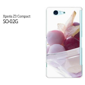 ゆうパケ送料無料【docomo Xperia Z3 Compact SO-02Gケース】[so02g ケース][ケース/カバー/CASE/ケ−ス][アクセサリー/スマホケース/スマートフォン用カバー][スイーツ・アイス(ピンク)/so02g-pc-new1489]