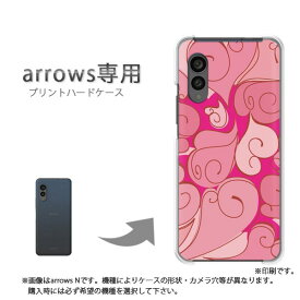 ゆうパケ送料無料 arrows専用 ケースアローズ F-51F F-52E arrowswe2 ケース カバー PCケース おしゃれ 人気 カワイイアクセサリー スマホケース カバー ハード ポリカーボネート [ハート(ピンク)/f51c-pc-ne071]