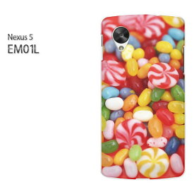 ゆうパケ送料無料【EMOBILE NEXUS 5 EM01L (ネクサス)ケース】[em01l ケース][ケース/カバー/CASE/ケ−ス][アクセサリー/スマホケース/スマートフォン用カバー][スイーツ・キャンディー(赤・黄）/em01l-pc-new0401]