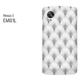 ゆうパケ送料無料【EMOBILE NEXUS 5 EM01L (ネクサス)ケース】[em01l ケース][ケース/カバー/CASE/ケ−ス][アクセサリー/スマホケース/スマートフォン用カバー][シンプル・レザー調印刷(白)/em01l-pc-new1813]