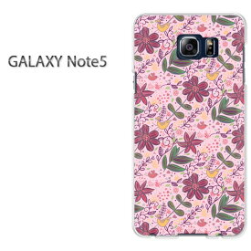 ゆうパケ送料無料【GALAXY NOTE5 galaxynote5 ケース】GALAXY ノート ギャラクシー ケース カバー ハードケース ハードカバーアクセサリー スマホケース スマホカバー スマートフォン[花・鳥(ピンク)/galaxynote5-pc-new1616]