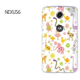 ゆうパケ送料無料【Y!mobile NEXUS 6ケース】[nexus6 ケース][ケース/カバー/CASE/ケ−ス][アクセサリー/スマホケース/スマートフォン用カバー][動物(白)/nexus6-pc-new0939]