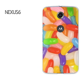 ゆうパケ送料無料【Y!mobile NEXUS 6ケース】[nexus6 ケース][ケース/カバー/CASE/ケ−ス][アクセサリー/スマホケース/スマートフォン用カバー][スイーツ・ゼリービーンズ(黄・ピンク)/nexus6-pc-new1856]