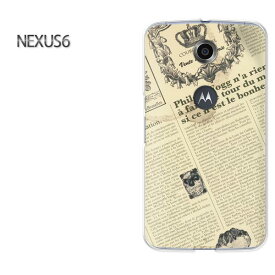 ゆうパケ送料無料【Y!mobile NEXUS 6ケース】[nexus6 ケース][ケース/カバー/CASE/ケ−ス][アクセサリー/スマホケース/スマートフォン用カバー][シンプル・ニュースペーパー(黄)/nexus6-pc-new1870]