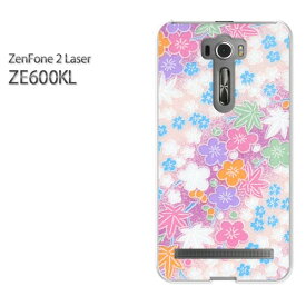 ゆうパケ送料無料！【ASUS ZenFone2 Laser ZE600KLケース】ze600kl ケース カバー CASE ゼンフォン zenfoneアクセサリー スマホケース スマートフォン用カバー[和柄(ピンク)/ze600kl-pc-new1858]