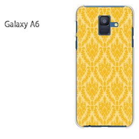 ゆうパケ送料無料 Galaxy A6 ケースギャラクシー a6 GALAXYクリア 透明 ハードケース ハードカバーアクセサリー スマホケース スマートフォン用カバー[シンプル(黄)/galaxya6-pc-new0109]