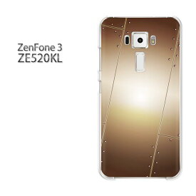ゆうパケ送料無料 Zenfone3 ZE520KLze520kl ゼンフォン zenfone 3 ASUSクリア 透明 ハードケース ハードカバーアクセサリー スマホケース スマートフォン用カバー[シンプル・メタル(ゴールド)/ze520kl-pc-new1839]