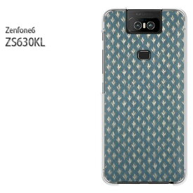 ゆうパケ送料無料 ZenFone6 ZS630KL ゼンフォンASUS zenfon6アクセサリー スマホケース カバー ハード ポリカーボネート[花・草(ブルー)/zs630kl-pc-new0273]
