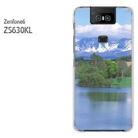ゆうパケ送料無料 ZenFone6 ZS630KL ゼンフォンASUS zenfon6アクセサリー スマホケース カバー ハード ポリカーボネート[夏・シンプル(ブルー)/zs630kl-pc-new0511]