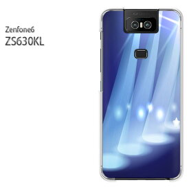 ゆうパケ送料無料 ZenFone6 ZS630KL ゼンフォンASUS zenfon6アクセサリー スマホケース カバー ハード ポリカーボネート[シンプル・ライト(ブルー)/zs630kl-pc-new1410]
