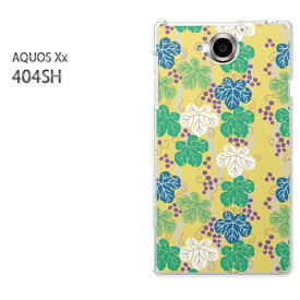 ゆうパケ送料無料【SoftBank AQUOS Xx 404SHケース】[404sh ケース/404sh カバー][アクセサリー/スマホケース/スマートフォン用カバー][和柄(黄)/404sh-pc-new1236]