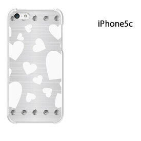 ゆうパケ送料無料 iPhone 5C用ケース iPhone5C ハードケースカバー CASE iPhone ケース スマートフォン用カバー [ハート（グレー）/i5c-pc-ne349]