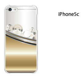 ゆうパケ送料無料 iPhone 5C用ケース iPhone5C ハードケースカバー CASE iPhone ケース スマートフォン用カバー [メタル・シンプル（ゴールド）/i5c-pc-ne351]