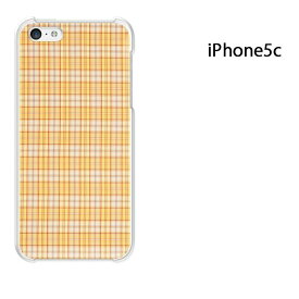 ゆうパケ送料無料 iPhone 5C用ケース iPhone5C ハードケースカバー CASE iPhone ケース スマートフォン用カバー[チェック(ベージュ)/i5c-pc-new0285]