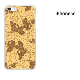 ゆうパケ送料無料 iPhone 5C用ケース iPhone5C ハードケースカバー CASE iPhone ケース スマートフォン用カバー[シンプル(ブラウン)/i5c-pc-new1707]