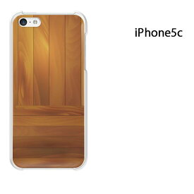 ゆうパケ送料無料 iPhone 5C用ケース iPhone5C ハードケースカバー CASE iPhone ケース スマートフォン用カバー[シンプル・ウッド(ブラウン)/i5c-pc-new1833]