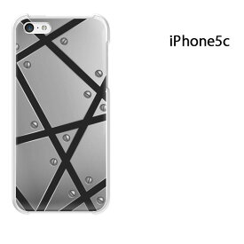 ゆうパケ送料無料 iPhone 5C用ケース iPhone5C ハードケースカバー CASE iPhone ケース スマートフォン用カバー[シンプル・メタル(シルバー)/i5c-pc-new1840]