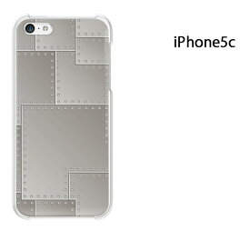 ゆうパケ送料無料 iPhone 5C用ケース iPhone5C ハードケースカバー CASE iPhone ケース スマートフォン用カバー[シンプル・メタル(シルバー)/i5c-pc-new1841]